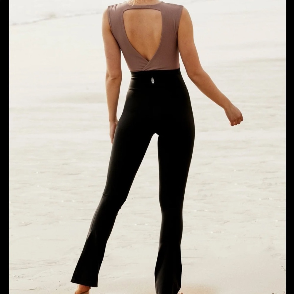 Free people Movement High Beams Jumpsuit size M